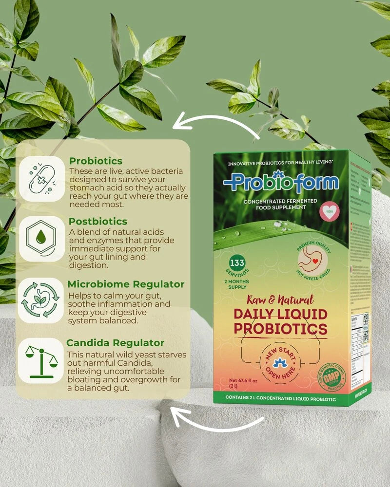 Probioform – Powerful Liquid Probiotic & Postbiotic for Gut Health ...