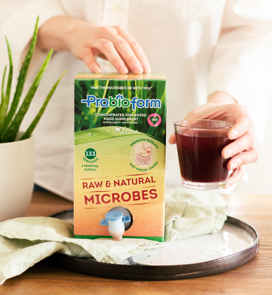 Probioform - Probiotic for constipation, candida, IBS, IBD, Chron's, diarrhea, loose stool, allergies, babies, children, kids, immune system.